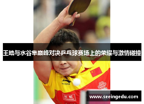 王皓与水谷隼巅峰对决乒乓球赛场上的荣耀与激情碰撞